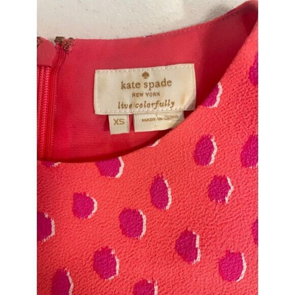 KATE SPADE New York Sleeveless Crew Neck Leopard Top, Flamingo Pink XS - Picture 6 of 6